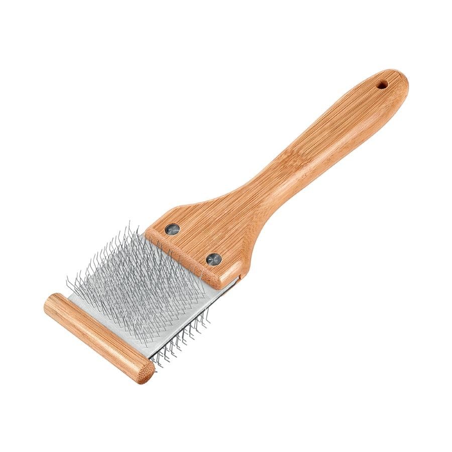 ARTERO Double Flexible Brush 2 in 1 - S Nature Collection, Silver, Wood Material