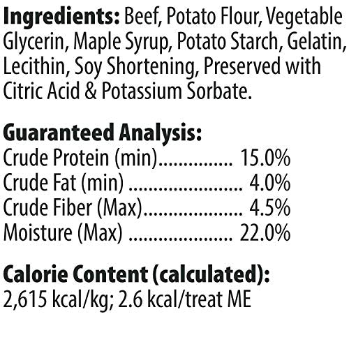 Loving Pets Houndations Beef Training Treats Dog Treat, 4 Oz/One Size, Multi (8151)