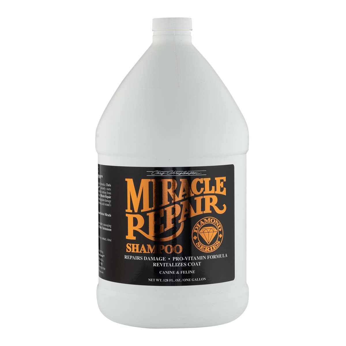 Chris Christensen Diamond Series Miracle Repair Dog Shampoo, Groom Like a Professional, Pro-Vitamin Formula, Provides Maximum Mo
