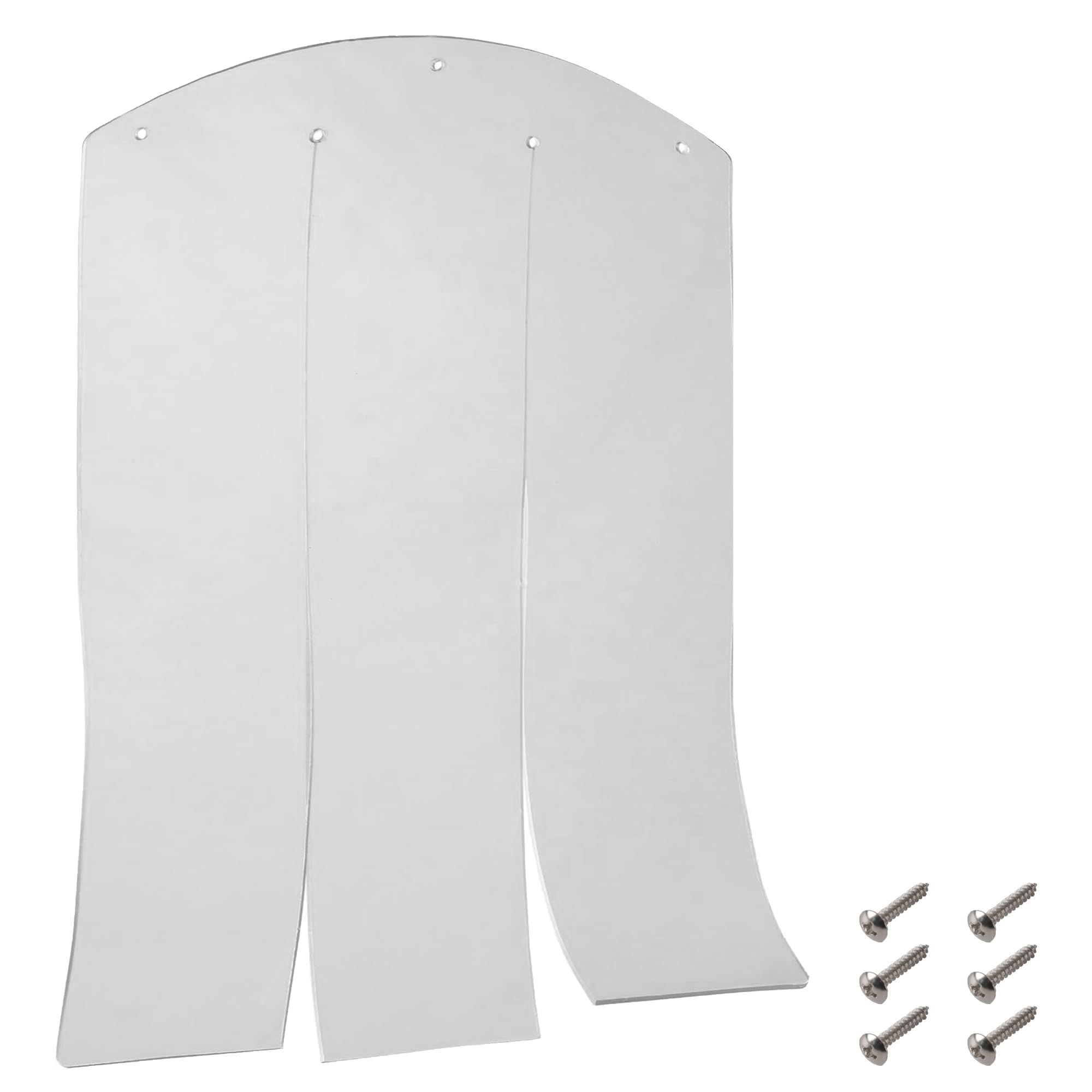 Tongass Dog Door Replacement Flaps With Screws Compatible With Trixie Dog House Model 39533 Fits 15.35''X21.3'' Dogs House Openi