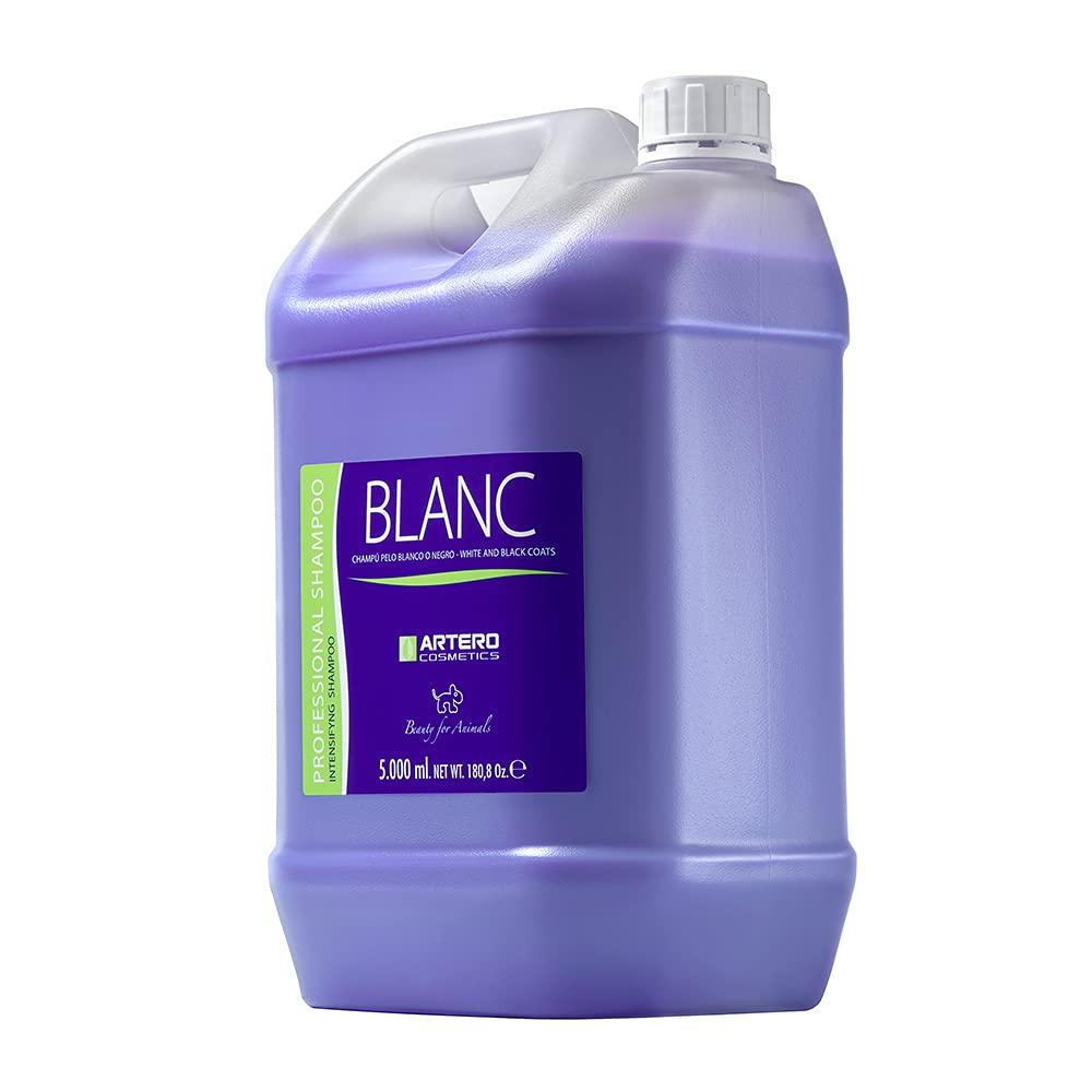 Artero Cosmetics Blanc Specially Formulated Natural Ph 5.5 Balanced Soft Tensoactive Intensifying Shampoo For Bright And Shiny C