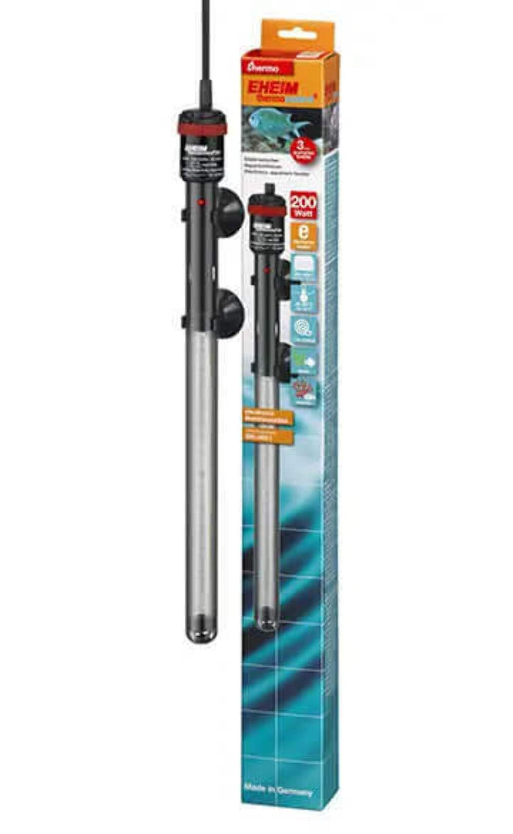 Eheim Thermocontrol E200 Heater, Black, Wattage: 200W, Model Number: Aeh3637090