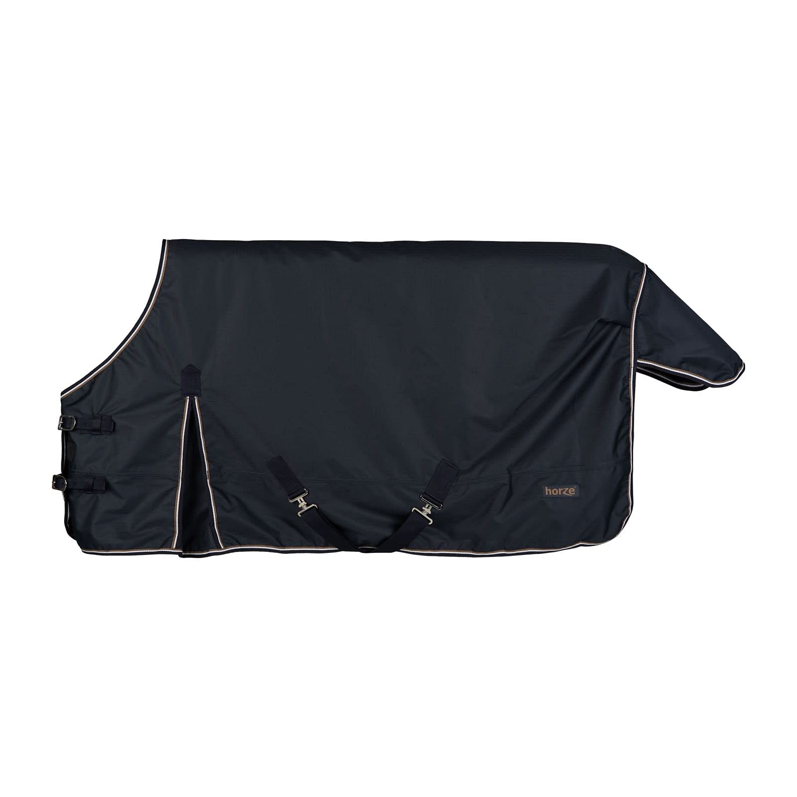 Horze Pony Glasgow Light Weight Turnout Blanket 100G - Dark Blue - 60 In