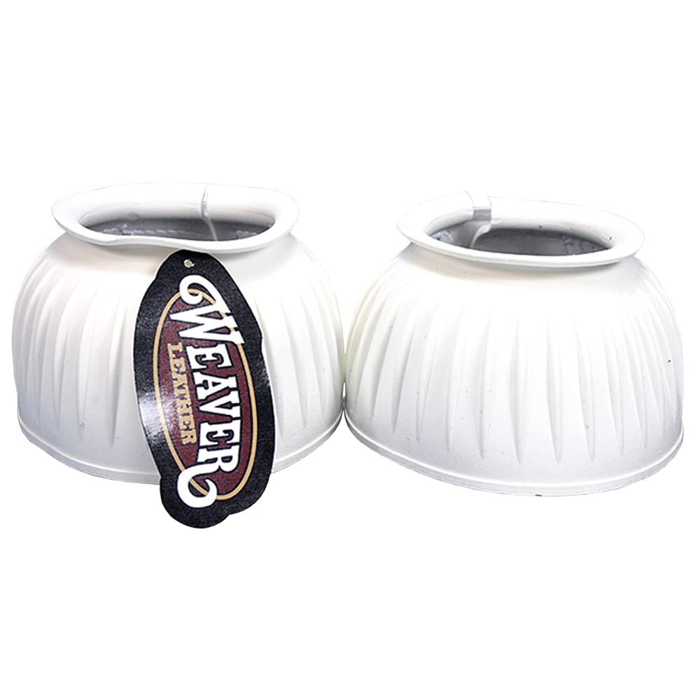 Weaver Double hook and loop Bell Boots L White