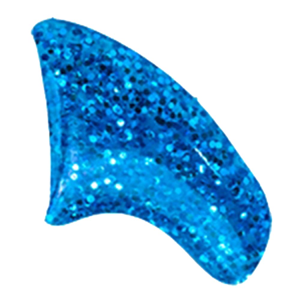 Purrdy Paws 40 Pack Soft Nail Caps for Cat Claws Blue Glitter Small