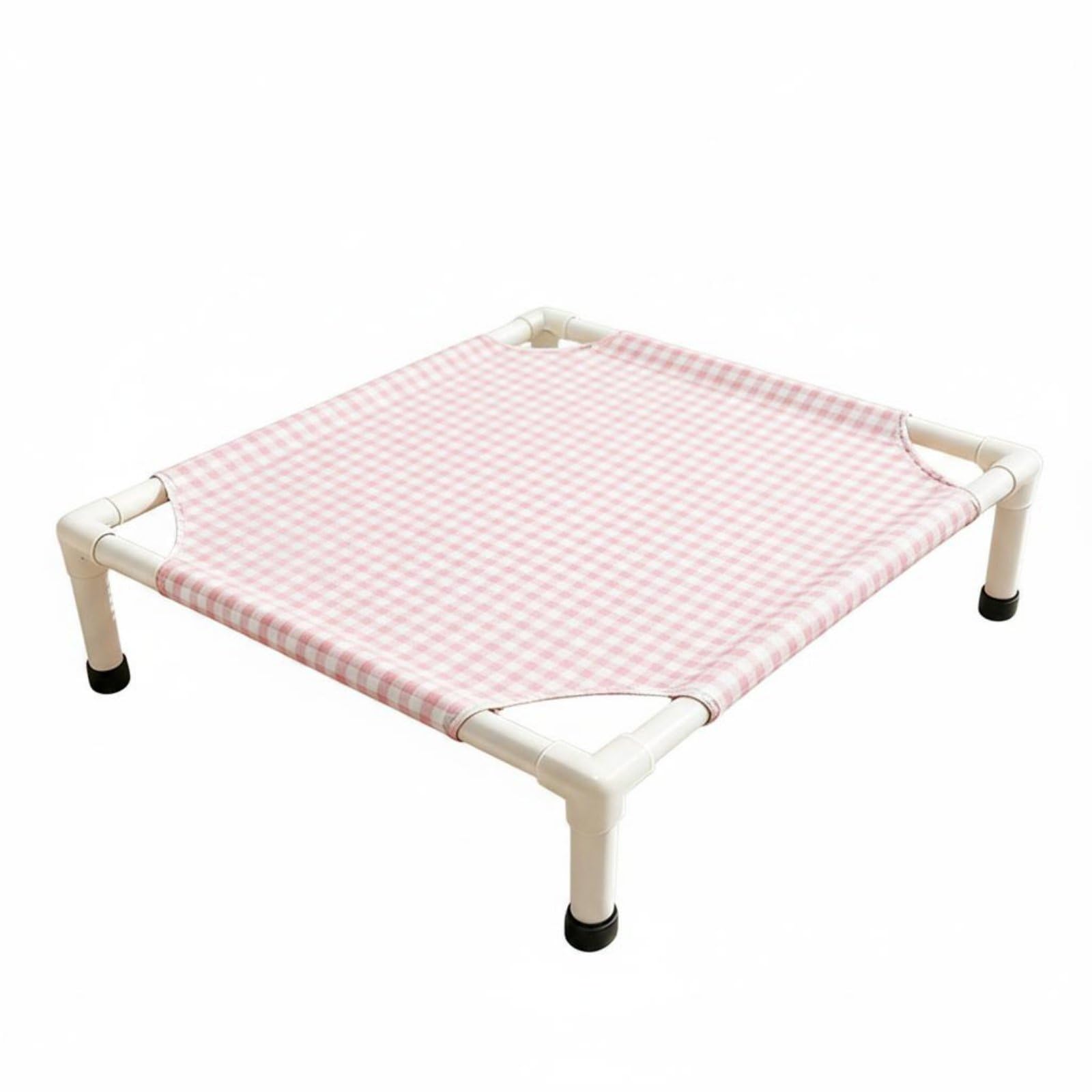 Merishopp Detachable Elevated Dog Bed YearRound Raised Dog Bed Washable Mesh Pet Cot Above the Ground for Small Dogs, S, Pink P