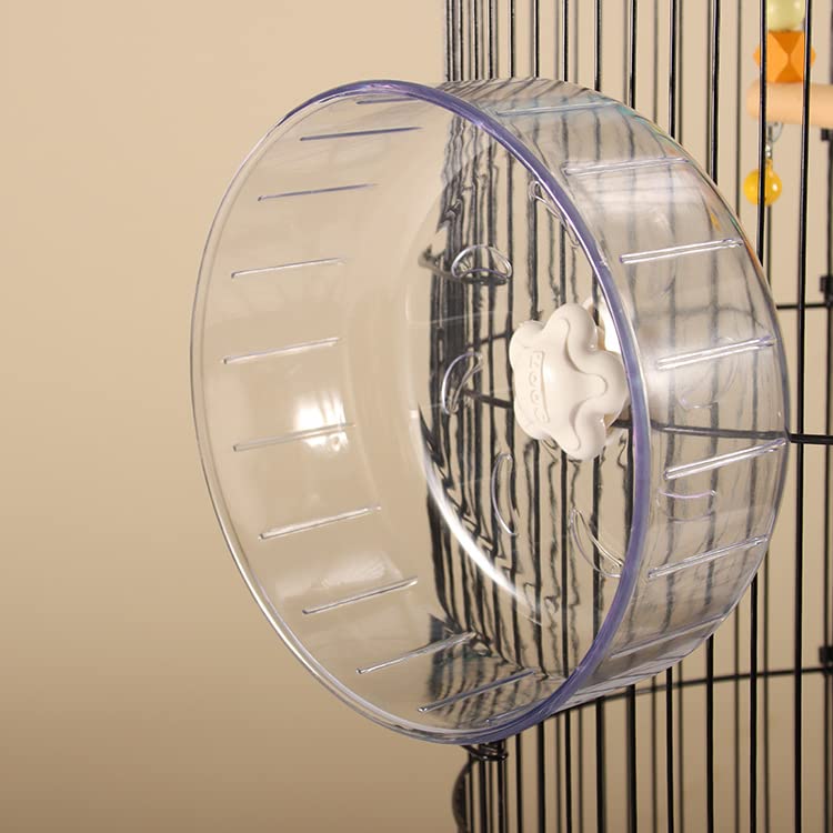 Goldeal 6.7Inchs Silent Hamster Wheel, Hamster Toys For Hamster Cage, Super Mute Spinner Exercise Running Wheel For Small Hamsters, Gerbils, Or Mice (6.7Inchs)