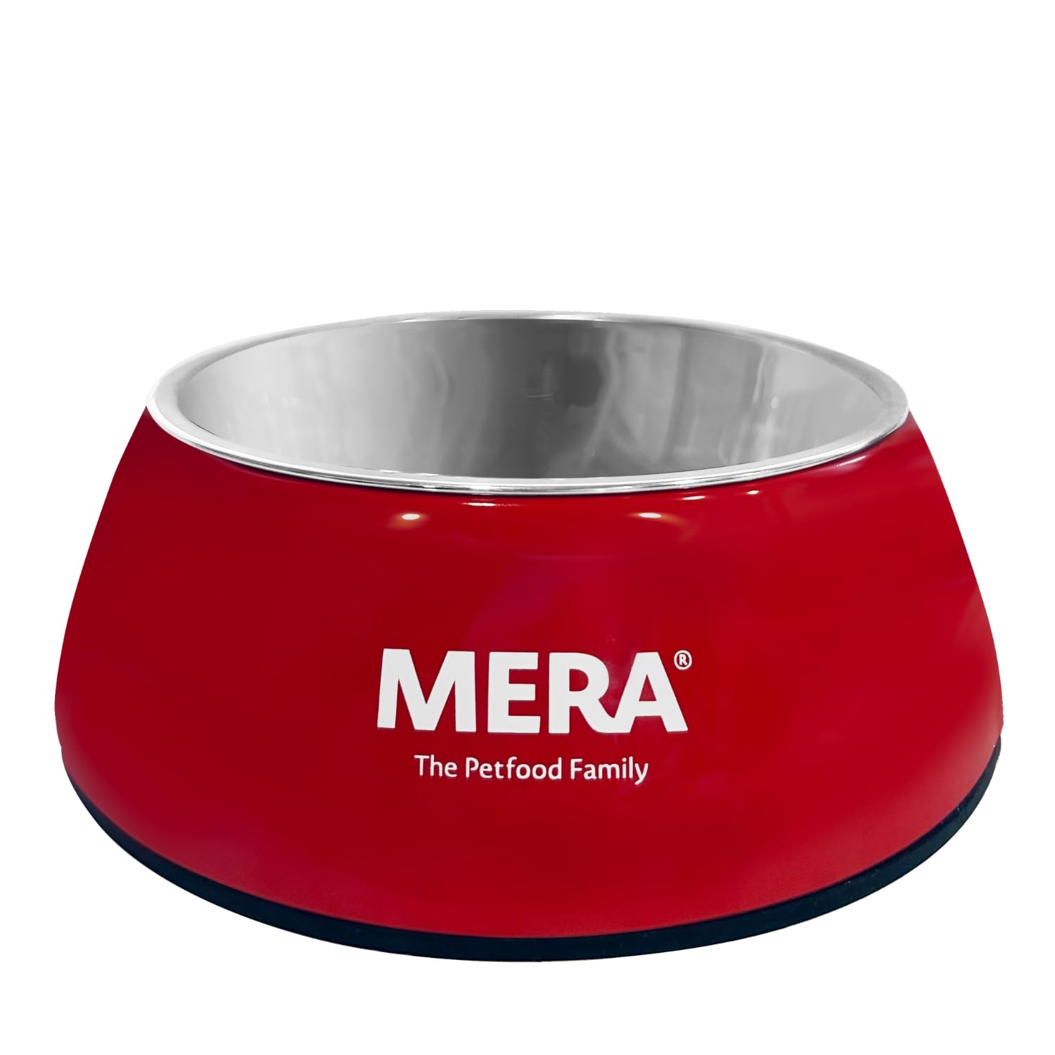 Food & Water Feeding Bowl For Dog, Cat And Pets, Melamine & Stainless Steel Dogs And Cats Feeding And Bowl With AntiSkid Base N