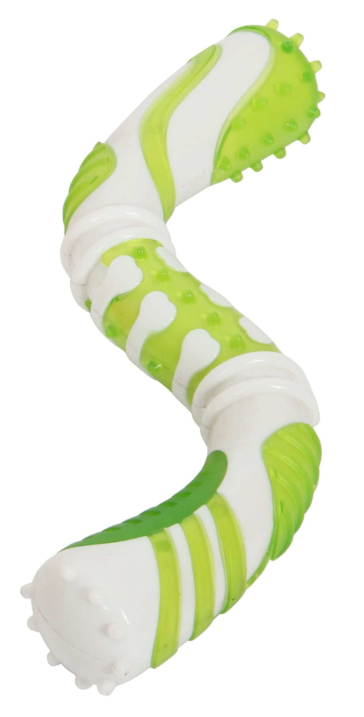 Pet Life A Denta-Twist Tpr Durable Dental Chew Toy