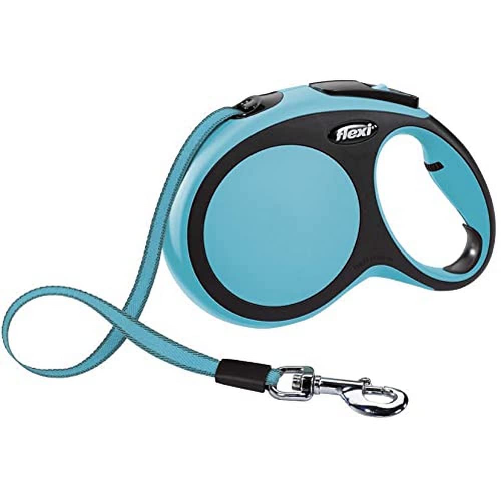 Automatic Leash Flexi New Comfort L Tape 5 M Blue