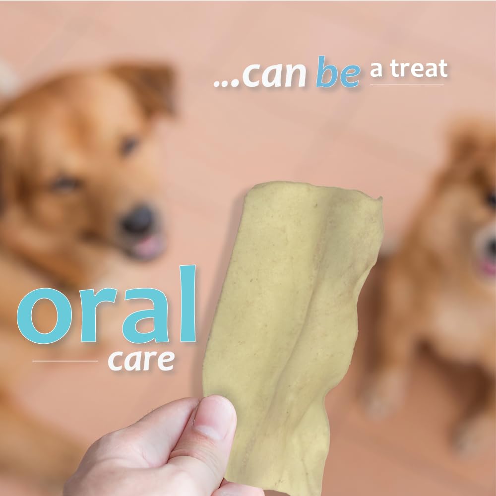 Ora-Clens Oral Hygiene Chews for Medium Dogs-Enzymatic Dental Treats for Daily Oral Care, Cleans Teeth and Freshens Breath, Redu