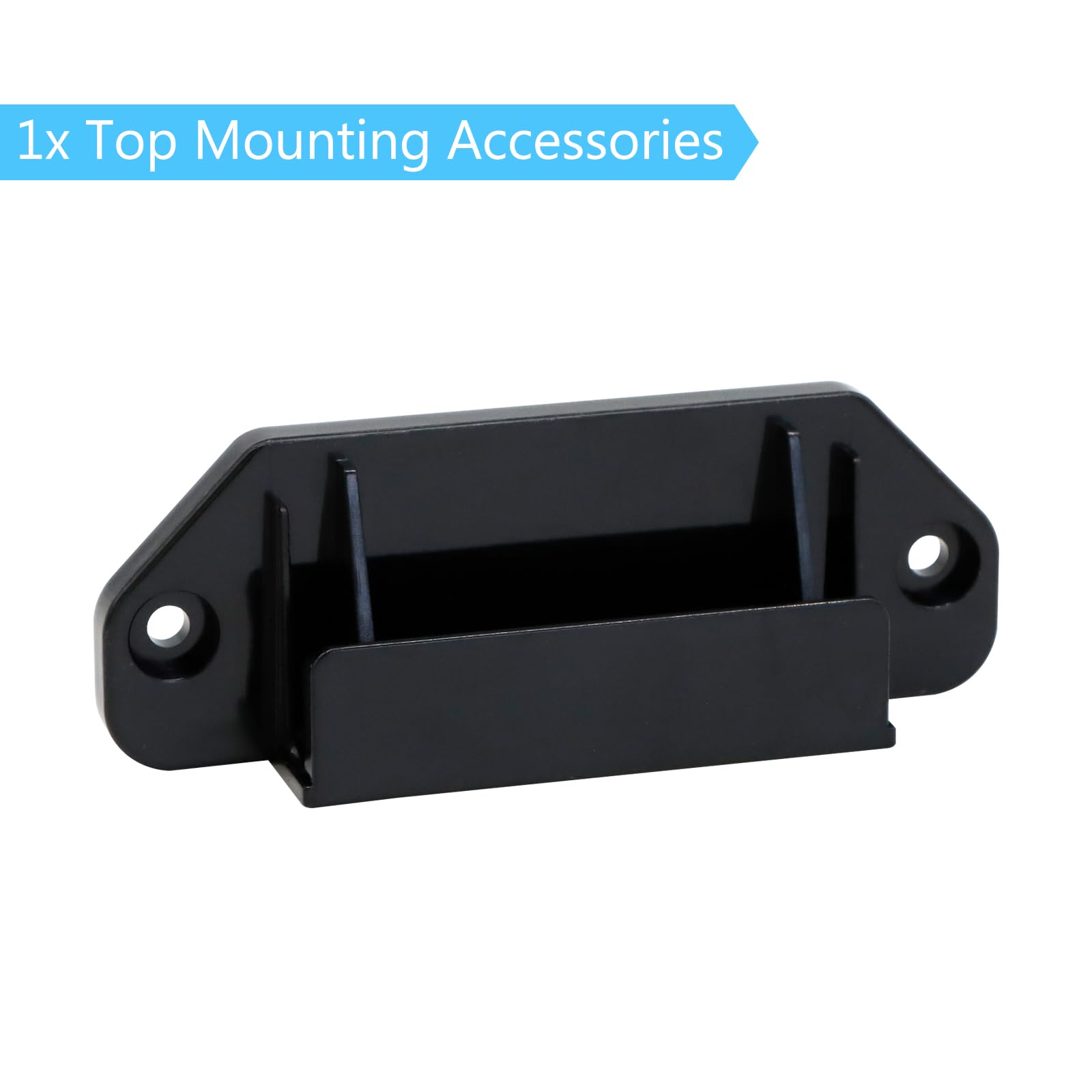 Kiskiz Retractable Baby Gate Replacement Parts Kit (Black) Retractable Baby Gates Full Set Wall Mount Accessories Retractable Dog Gate Baby Gate Hardware With Brackets, Latches, Hooks And Screws