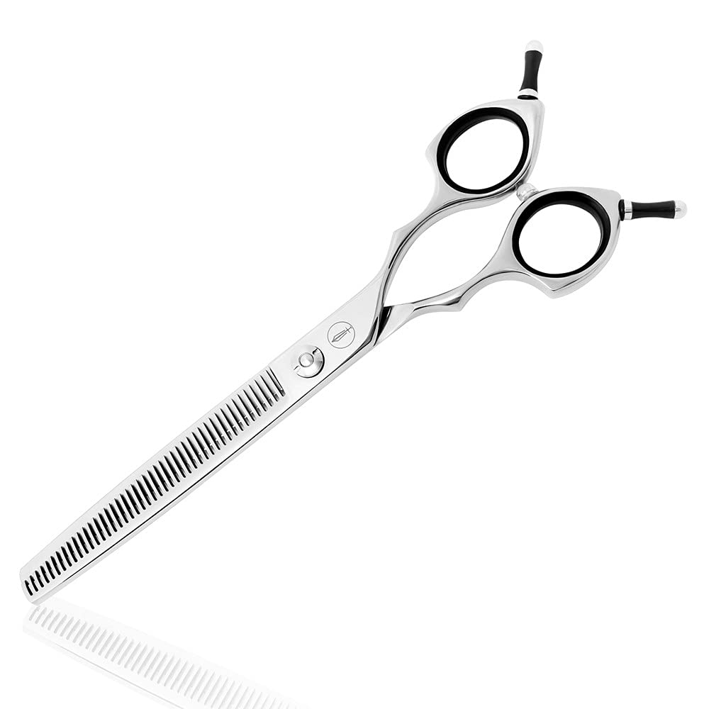 Hashimoto Dog Blending Shears,Dog Texturizing Scissors,Cat Blender,45 Teeth,7.0 Inch,Light Weight.