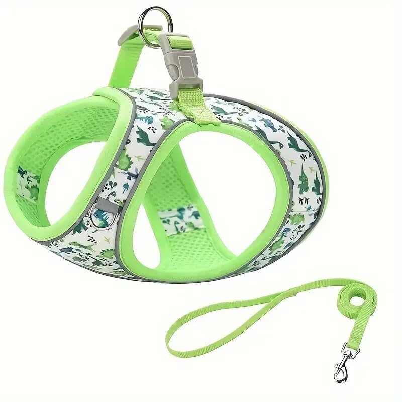Dog Harness Small Sized Dog - No Pull Reflective Adjustable - Step-In For Small, Medium, Large Dogs & Cats- Easy Control, Comfor