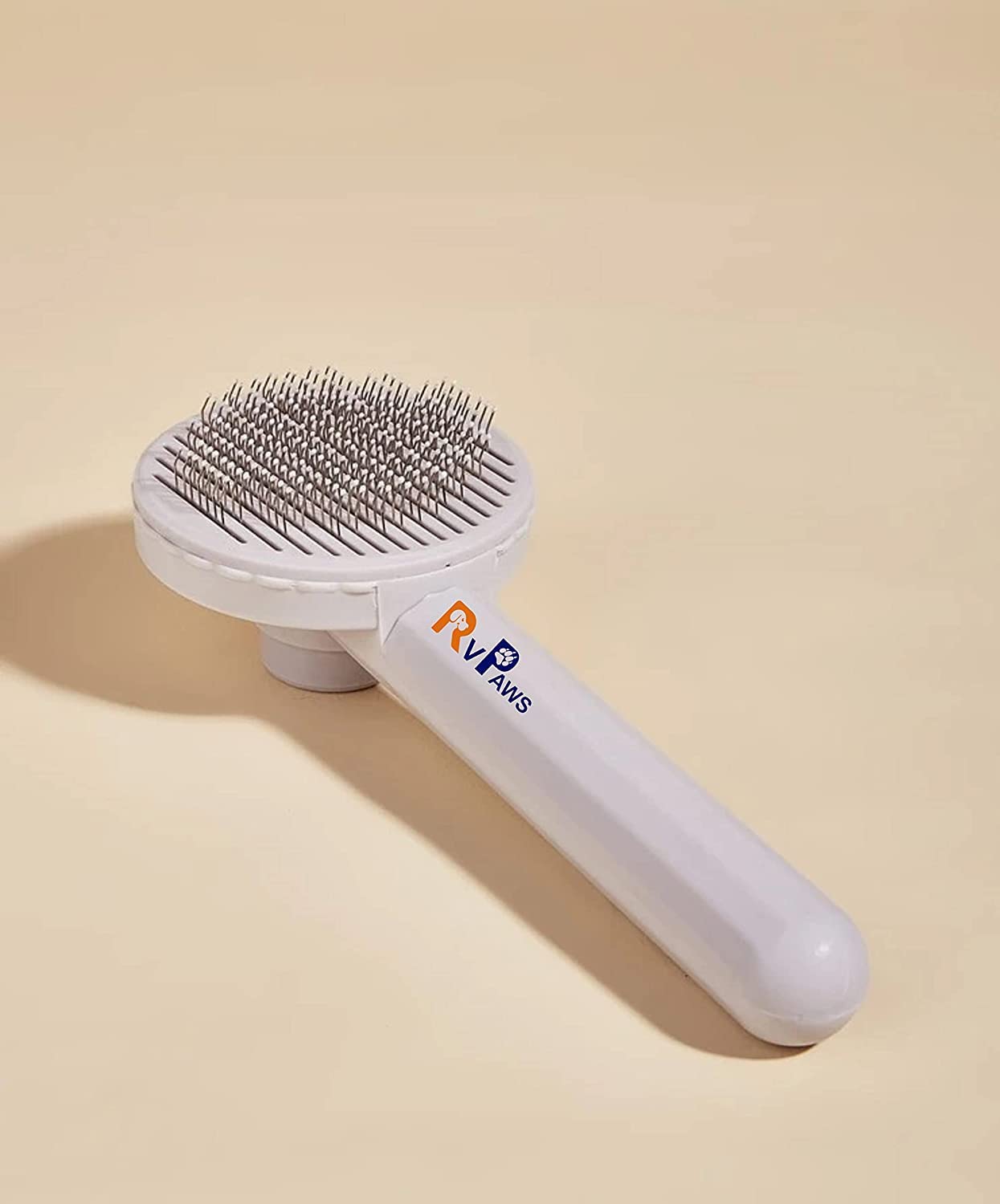 RvPaws Dog Brush Pet Grooming Brush Slicker Dog Comb Self Cleaning Brush Comb for Dogs Cats Puppy Pet Accessories, Hair Shedding