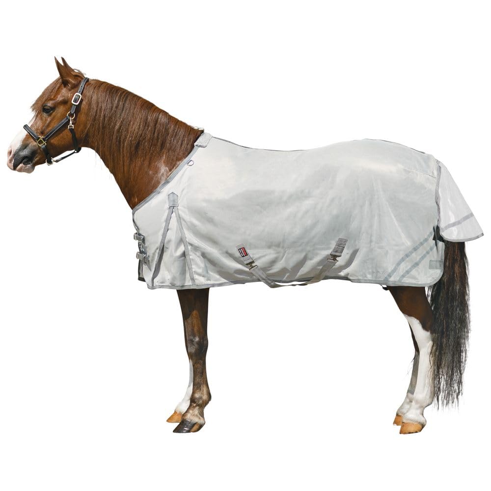 Schneiders Soft Interlock Mesh Ii Horse Fly Sheets | Superior Uv & Insect Protection | Versatile Euro Fit Option | Reflective Sa