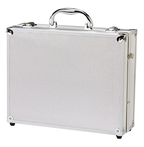 Top Performance Clipper Cases — Durable Aluminum Clipper Cases For Professional Pet Groomers, Chrome