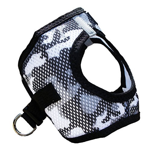 Doggie Design American River Dog Harness Camouflage Collection - Gray Camo Xxxl