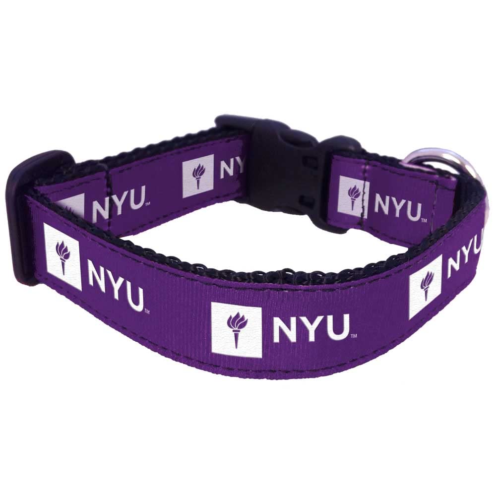 College Dog Collar (Large, NYU)