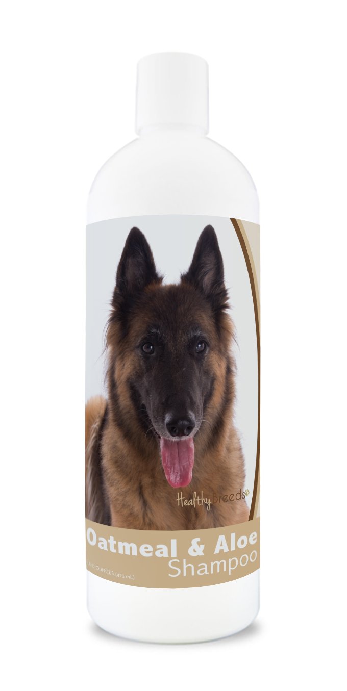 Healthy Breeds Belgian Tervuren Oatmeal Shampoo With Aloe 16 Oz