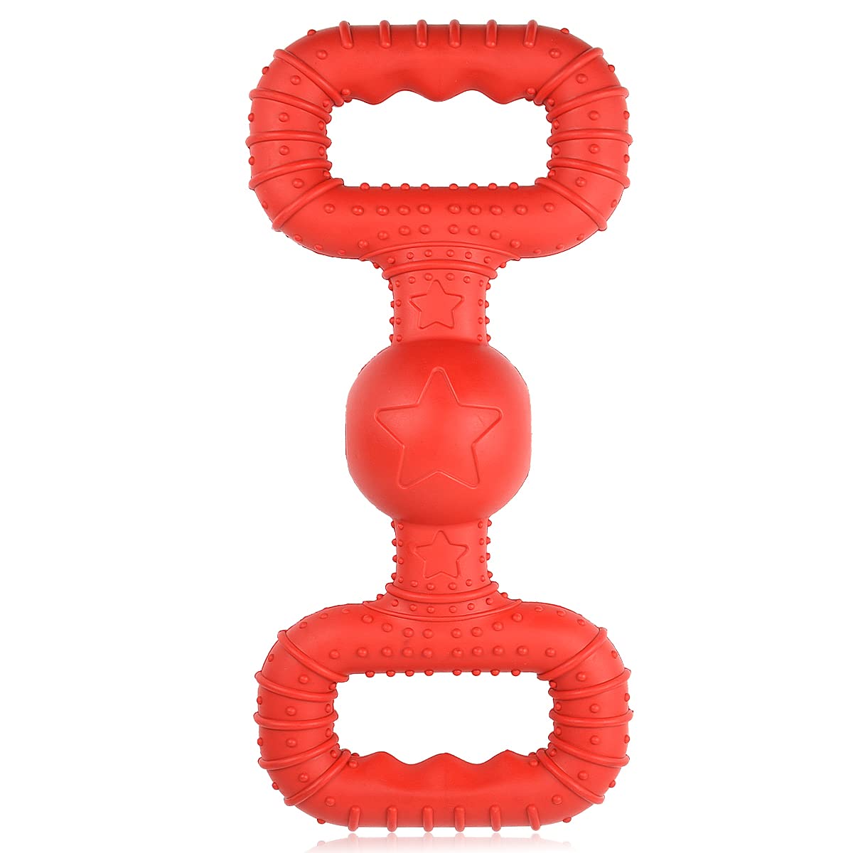 BiteKing Natural Rubber Dog Toys for Medium Aggressive Chewers - Lifetime Replacement - Tough Tug War Dog Toy for Medium Dogs To