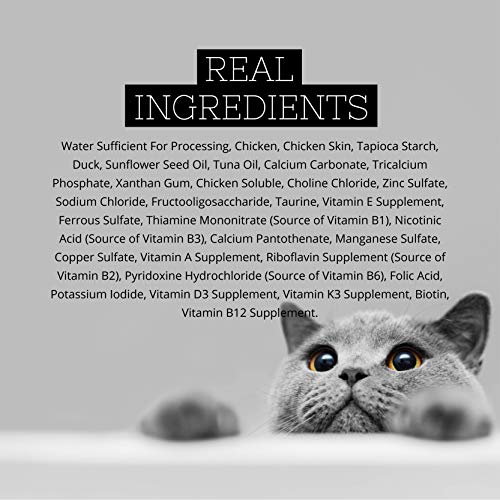 Fussie Cat Super Premium Grain-Free Wet Cat Food, Chicken & Duck, 2.82oz (Pack of 24)