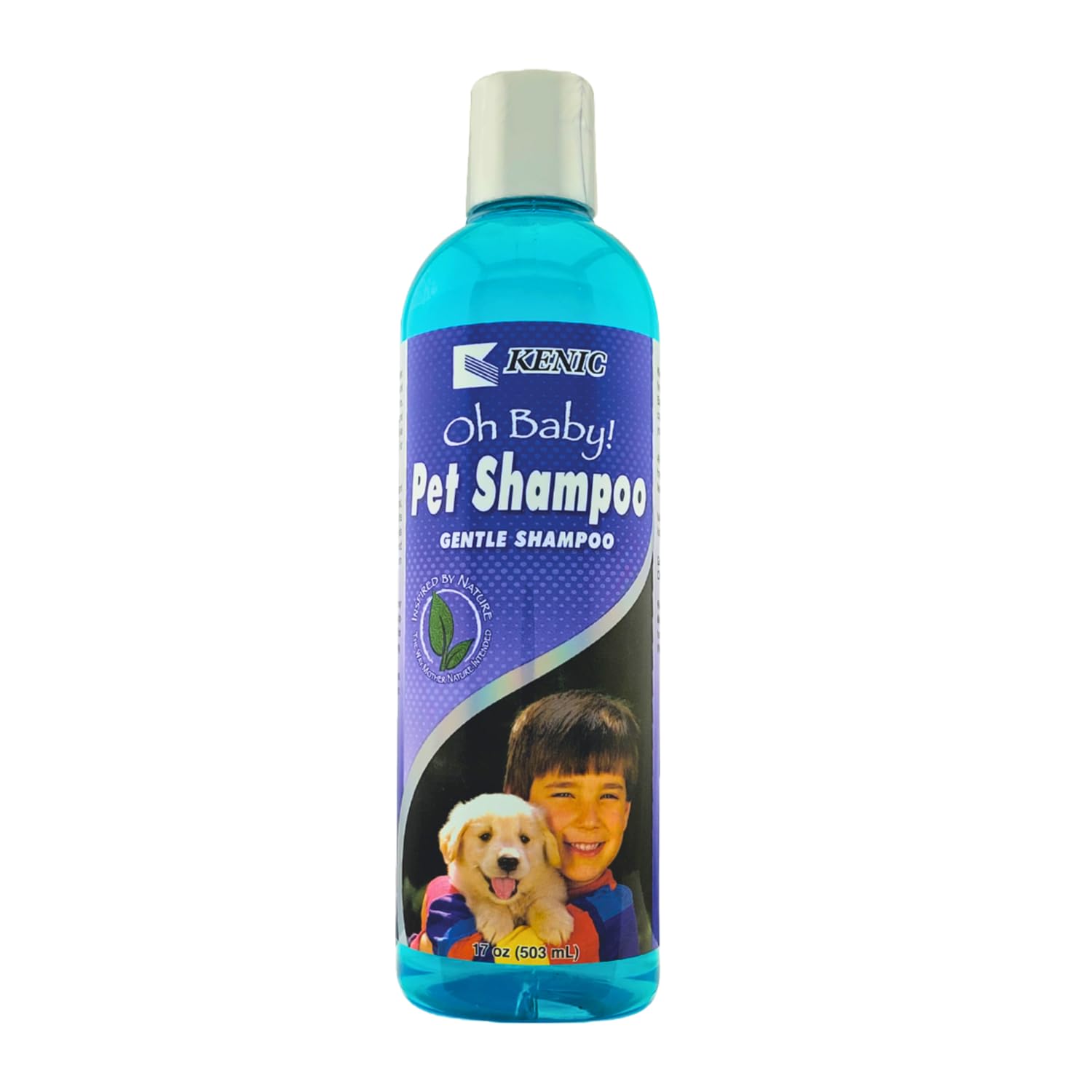 Kenic Oh Baby Gentle Puppy Shampoo - Tear-Free & Soap-Free Clean for Puppies and Sensitive Pets, Baby Powder Scent, Made in USA