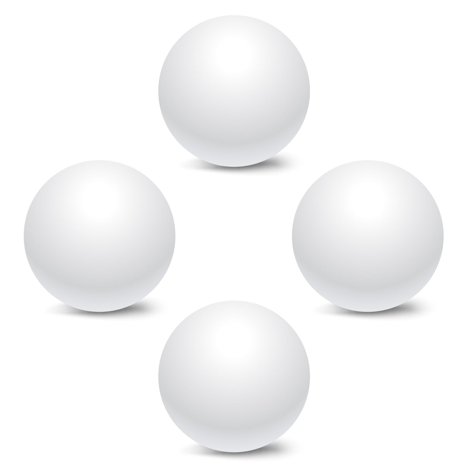 Peomliee Cat Track Balls Replacement Track Balls for Turbo Round Scratcher Toy (4 pcs)