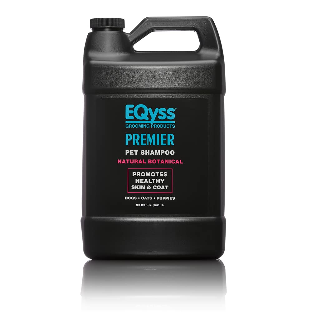 EQyss Premier Pet Shampoo - Cleanses & Moisturizes Coat, Adds Volume, Intensifies Colors, Residue-free Finish - for all Dogs, Ca