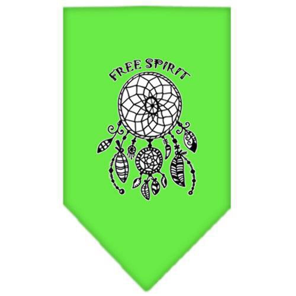 Mirage Pet Product Free Spirit Screen Print Bandana Light Pink Small