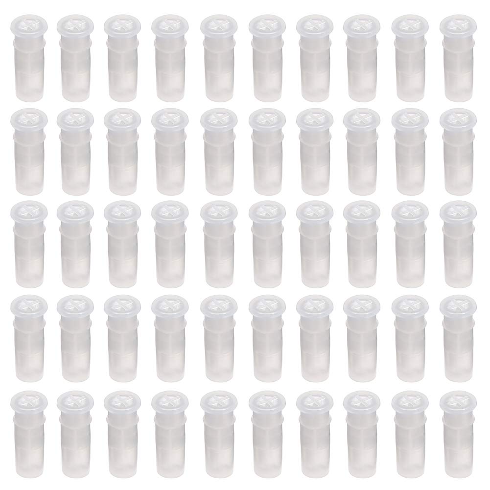lasenersm 100 Pieces 15 mm Squeaker Reed Shoes Whistle Pet Toy Balls Replacement Squeaker Reed Shoes Whistle Squeaky Shoes Squea