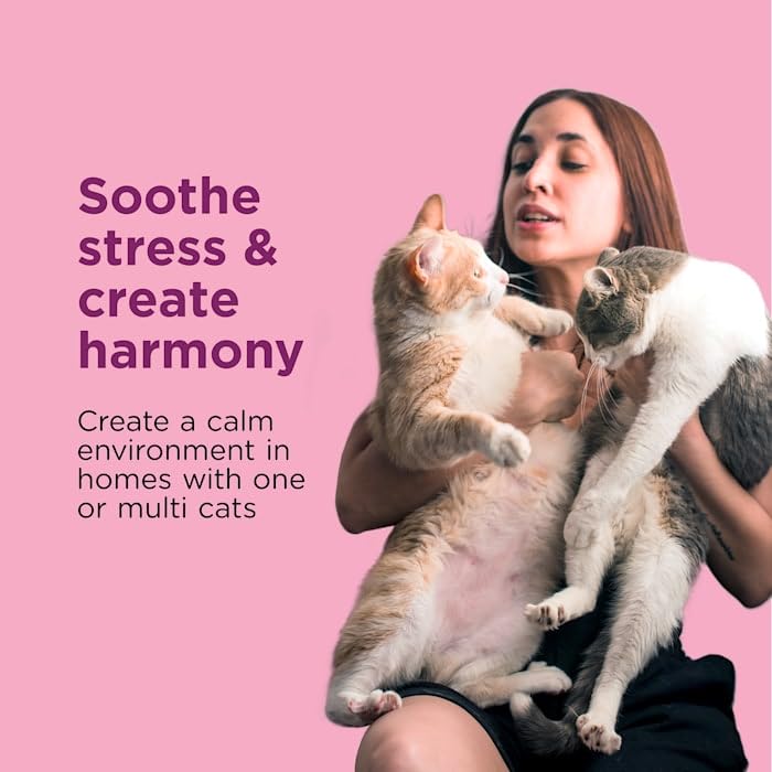 Comfort Zone Single & Multi-Cat Calming Refills for a Soothing Home 96ml Pack of 2
