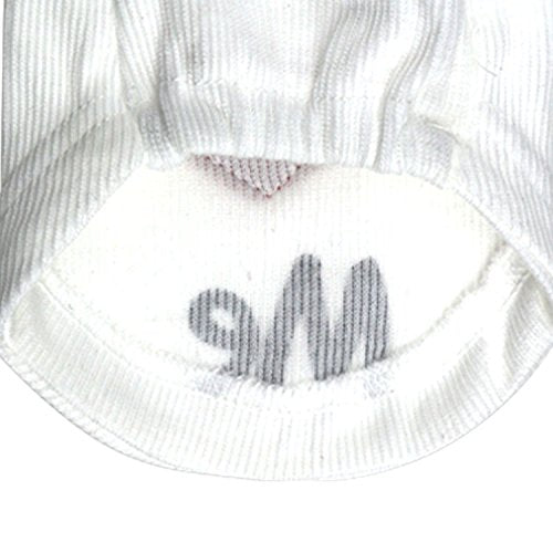 Droolingdog Small Dog Clothes White Dog Shirt Puppy Sweater Pet T-Shirt For Small Dogs, Xxs, White