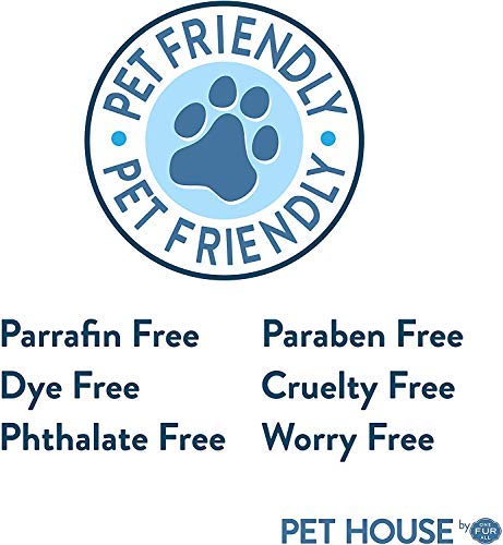 One Fur All 100% Natural Plant-Based Wax Melts By Pet House - Long Lasting Pet Odor Eliminating Wax Melts Non-Toxic, Dye-Free Unique, Made In Usa-(Pack Of 2, Vanilla Sandalwood/Vanilla Creme Brulee)
