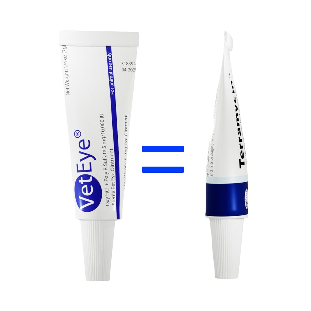 VetEye Cream Health for Dogs, Cats, Cattle, Sheep, Horse, Bird 3.5 Gr. 1 Tube