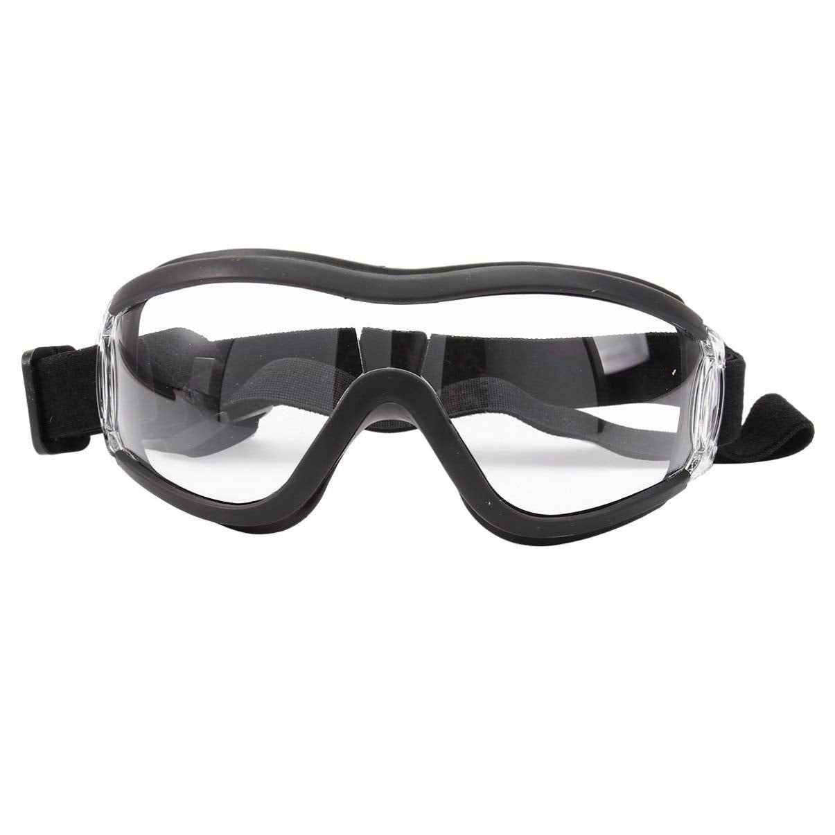 Ultechnovo Pet Goggles Eye Protective Glasses Anti-Uv,Windproof,Waterproof Eye Goggles For Medium-Sized Or Large Dog (Transparen
