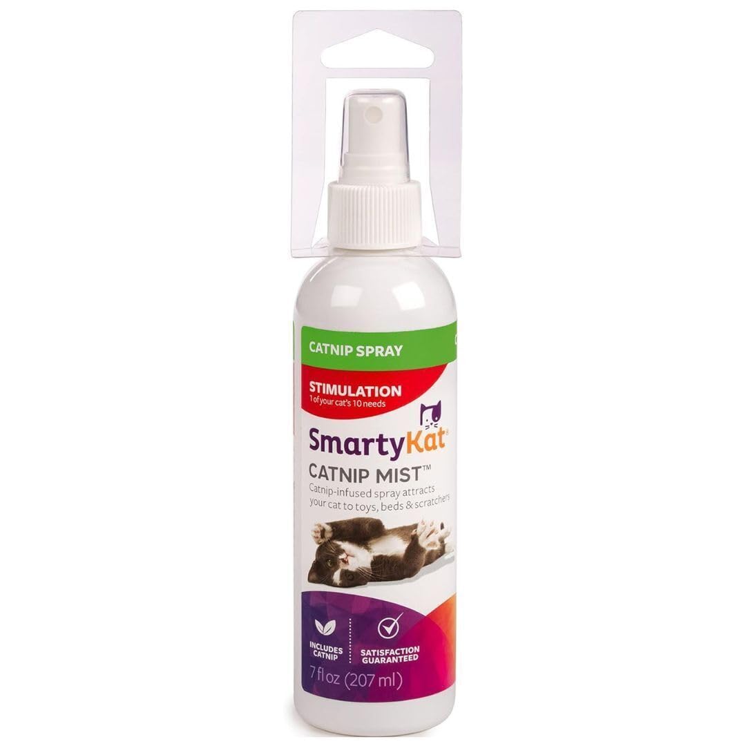 Smarty Catnip Mist Catnip-Infused Spray 7 Oz. (Pack Of 3)