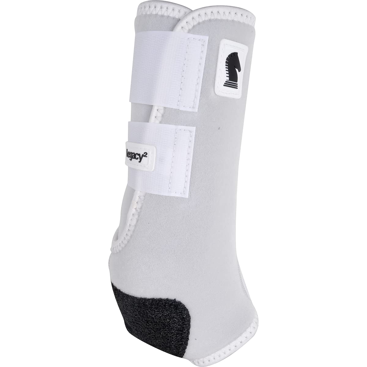 Classic Equine Legacy2 Support Boots, Hind (White, X-Large)