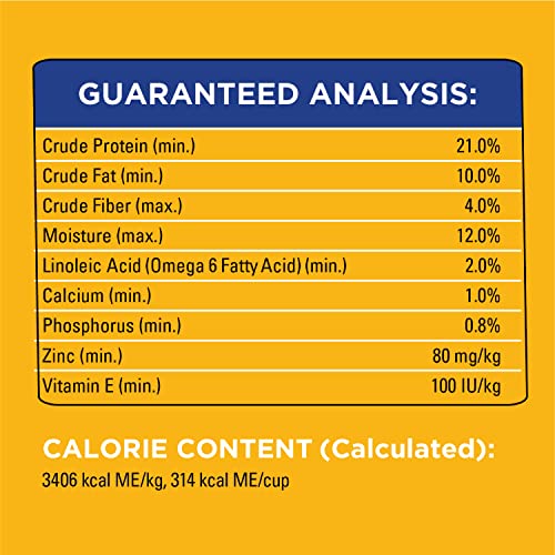 PEDIGREE Complete Nutrition Adult Dry Dog Food Roasted Chicken, Rice & Vegetable Flavor Dog Kibble, 17 lb. Bag