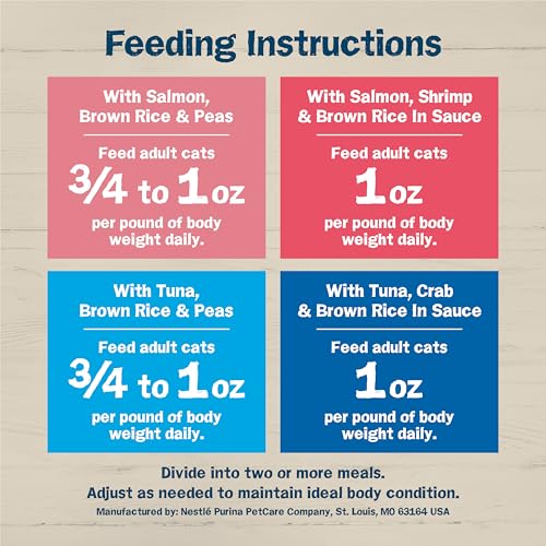 Purina Friskies Ocean Favorites Wet Cat Food Pate and Meaty Bits Variety Pack With Salmon and Tuna - (Pack of 24) 5.5 oz. Cans