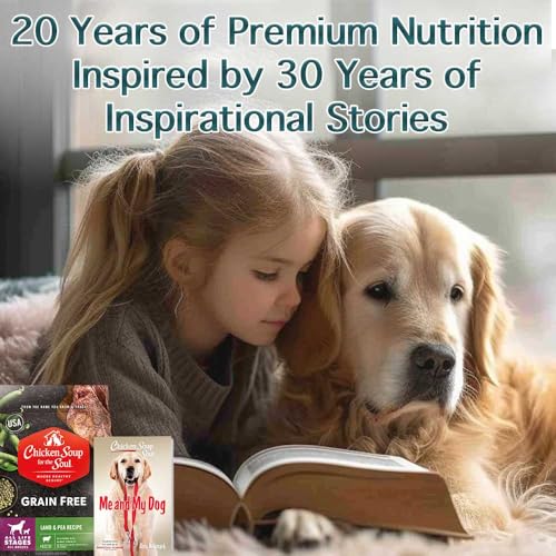 Chicken Soup for the Soul All Natural Premium Grain-Free All Life Stage Dry Dog Food, Real Meat First Ingredient, No By-Products