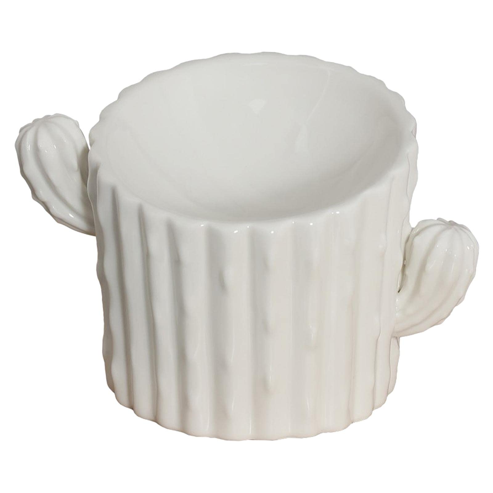 Atorse Ceramic Cat Bowl Food/Water Dog Dish Kitten Puppy Raised Stand 15Cm Travel White|Pet Supplies|Dog Supplies|Dishes Feeders