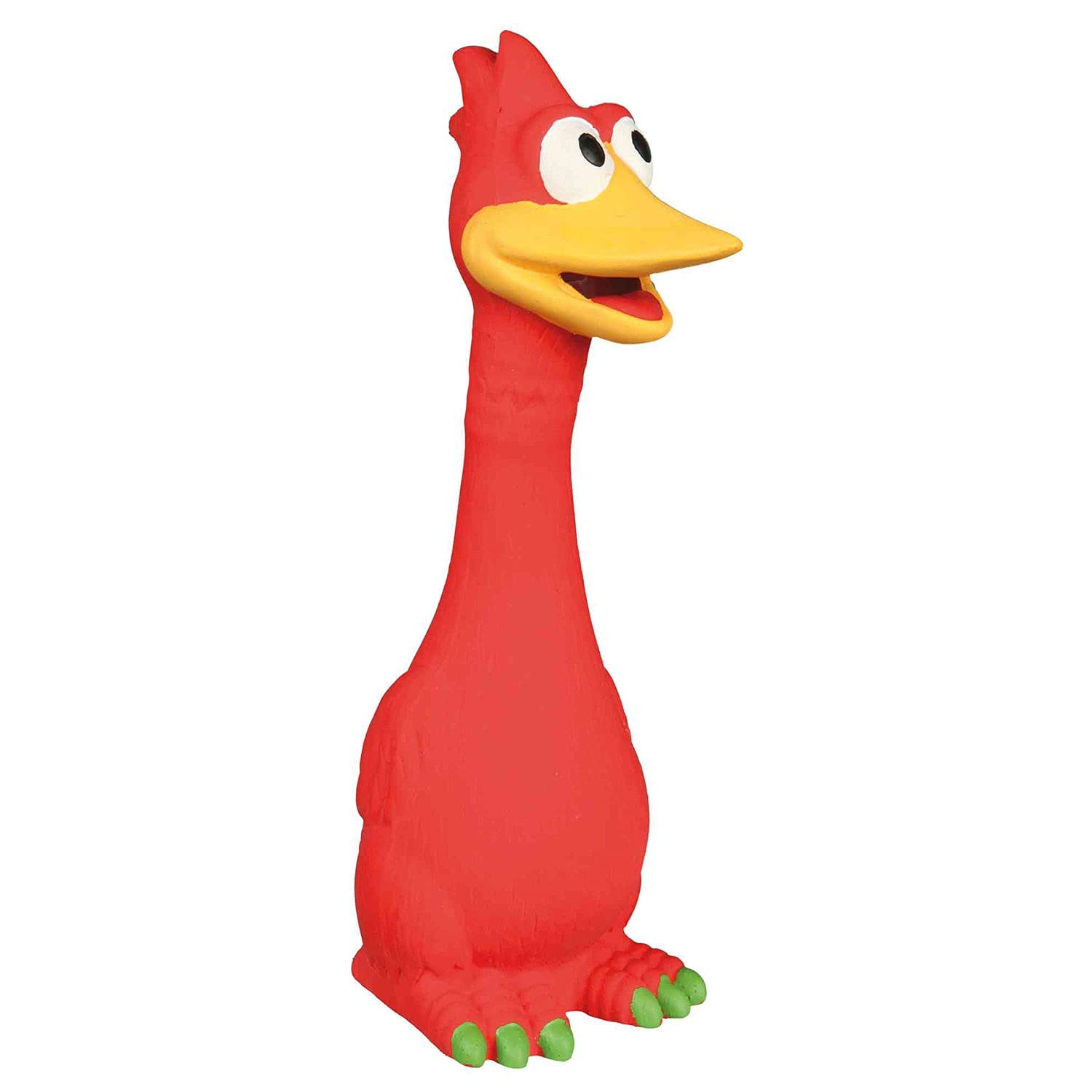 Trixie Bird Toy for Dogs, Durable Latex Squeaky Dog Toy, Ideal for Small to Medium Breeds, (Get Any 1 Color) 20 cm
