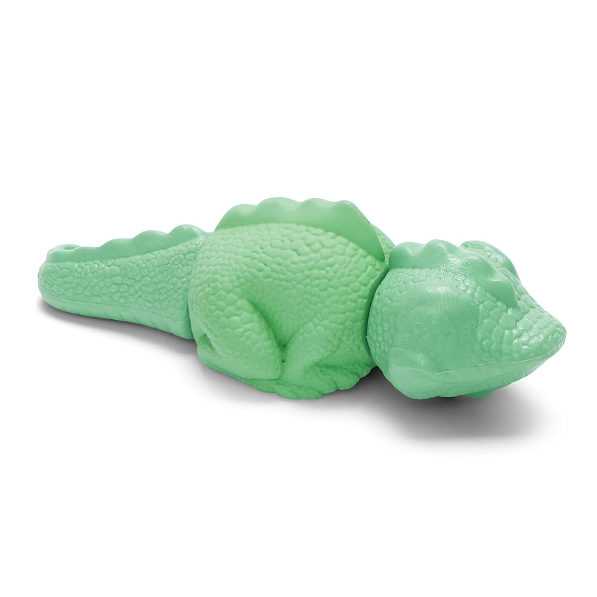Barkbox Super Chewer Tough Dog Chew Toys For Aggressive Chewers, Dental Stimulating (Iguana - Large)