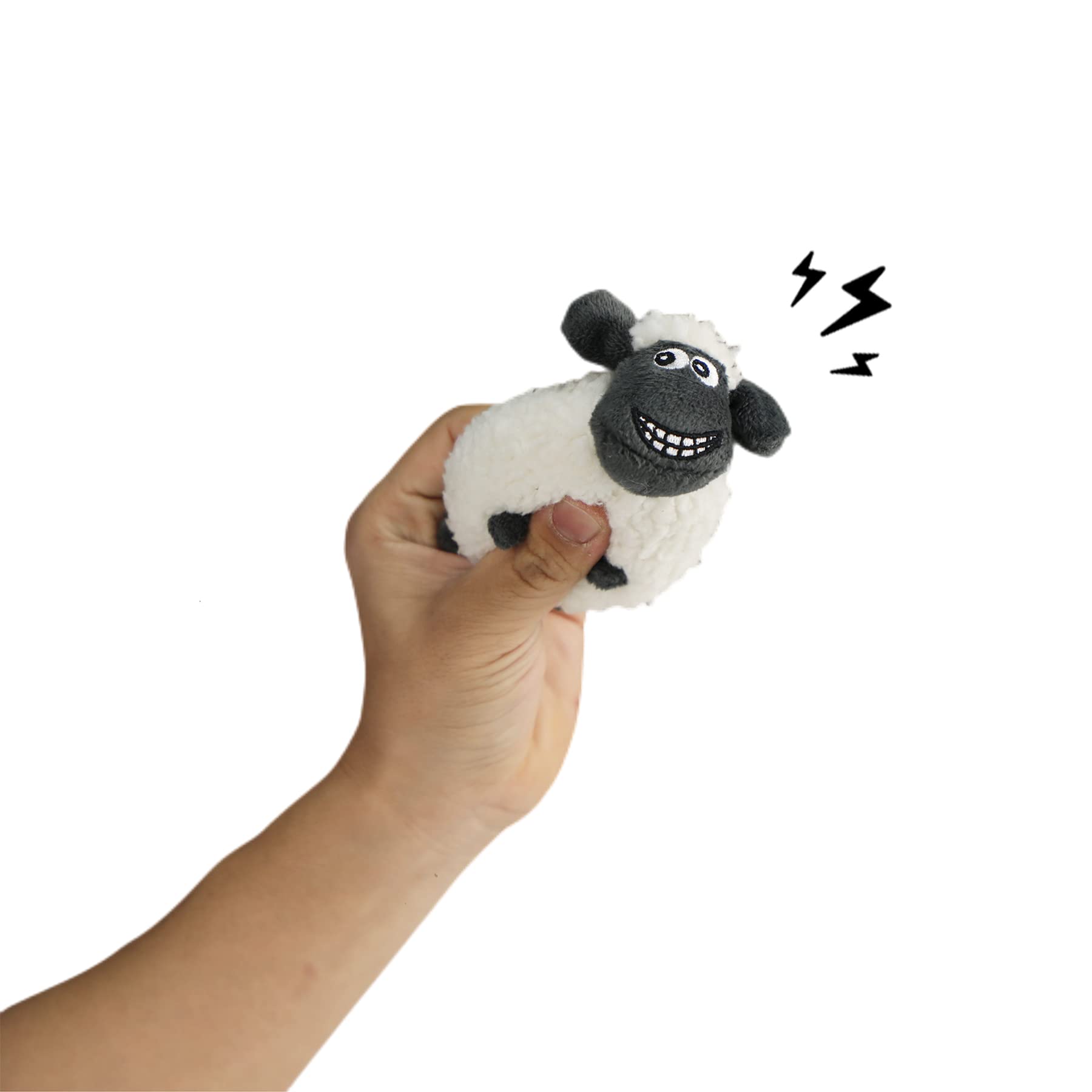 Okegztoa Hide And Seek Dog Puzzle Puppy Toys, Interactive Squeaky Plush, Stuffed Toys For Dogs, Small Size(Sheep, Panda, Forest