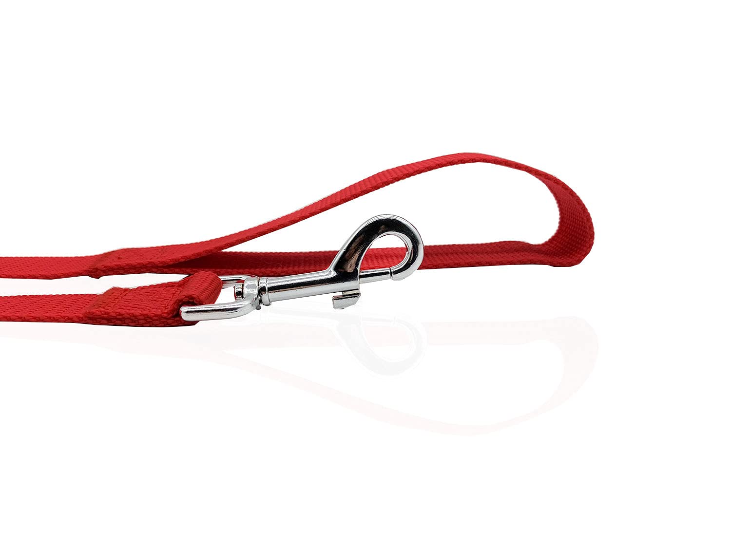 Nylon Dog Leash 16 Feet Long, Walking Training Dog Leashes For Medium Large Dogs(1'' X 16 Ft,Red)