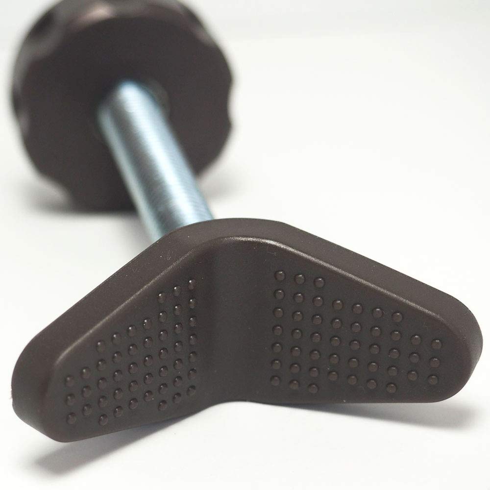 Baby Gate Guru Extra Long M10 (10mm) Stair Banister Adapter Y-Spindle Rods 2 Pack for Pressure Mounted Baby and Pet Safety Gates