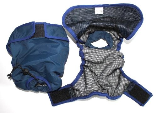 Funnydogclothes 1Pcs Pet Diaper Female Girl For Small And Large Big Dog Cat Waterproof Reusable Washable Lining Padded (S - Waist 17' - 13')