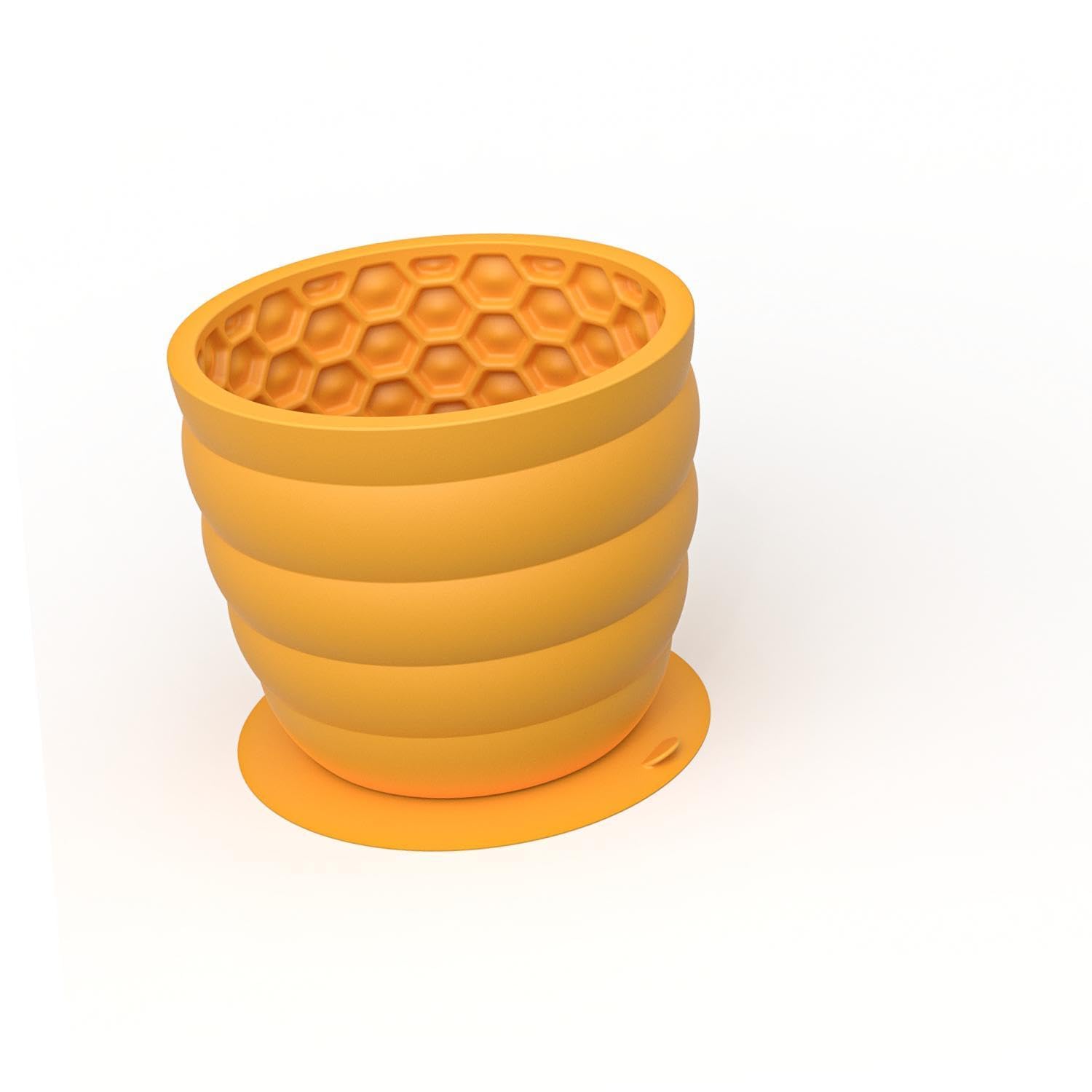 Ilsmysutra Slow Feeder Dog Bowl Pet Accessories Cat Slow Feeder Bowl For All Dogs Puppy L Orange | Dog Supplies | Dishes, Feeder