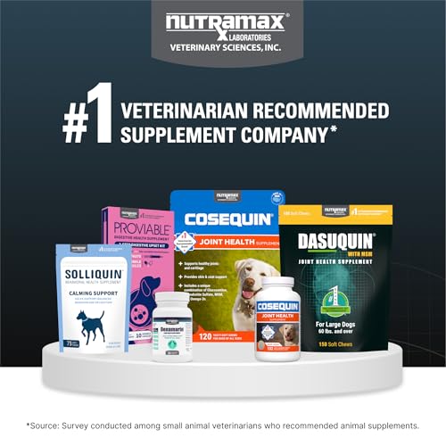 Nutramax Laboratories Dasuquin Joint Health Supplement for Large Dogs - With Glucosamine, Chondroitin, ASU, Boswellia Serrata Ex